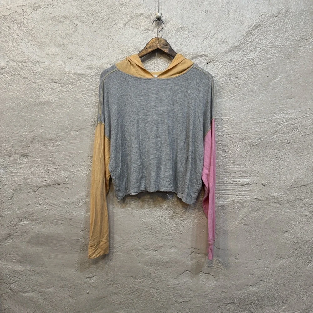 Colsie XL Loungewear Sleepwear Y2K Crop Patch Cut Off 2 Pc Shorts Top - Picture 12 of 13